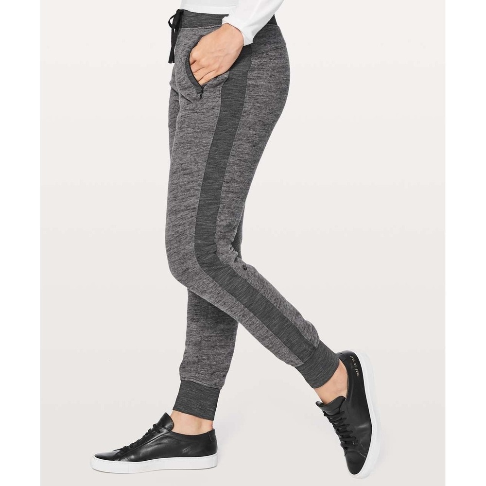 Lululemon Women's Gray Size 6 W5AVZS Get Going Jogger Light Cotton Terry